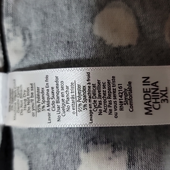 🆕️ LuLaRoe "LYNNAE" top 3XL New With Tags *Firm* black and white spots - Picture 4 of 9